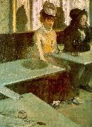 Edgar Degas Absinthe Drinker_t oil